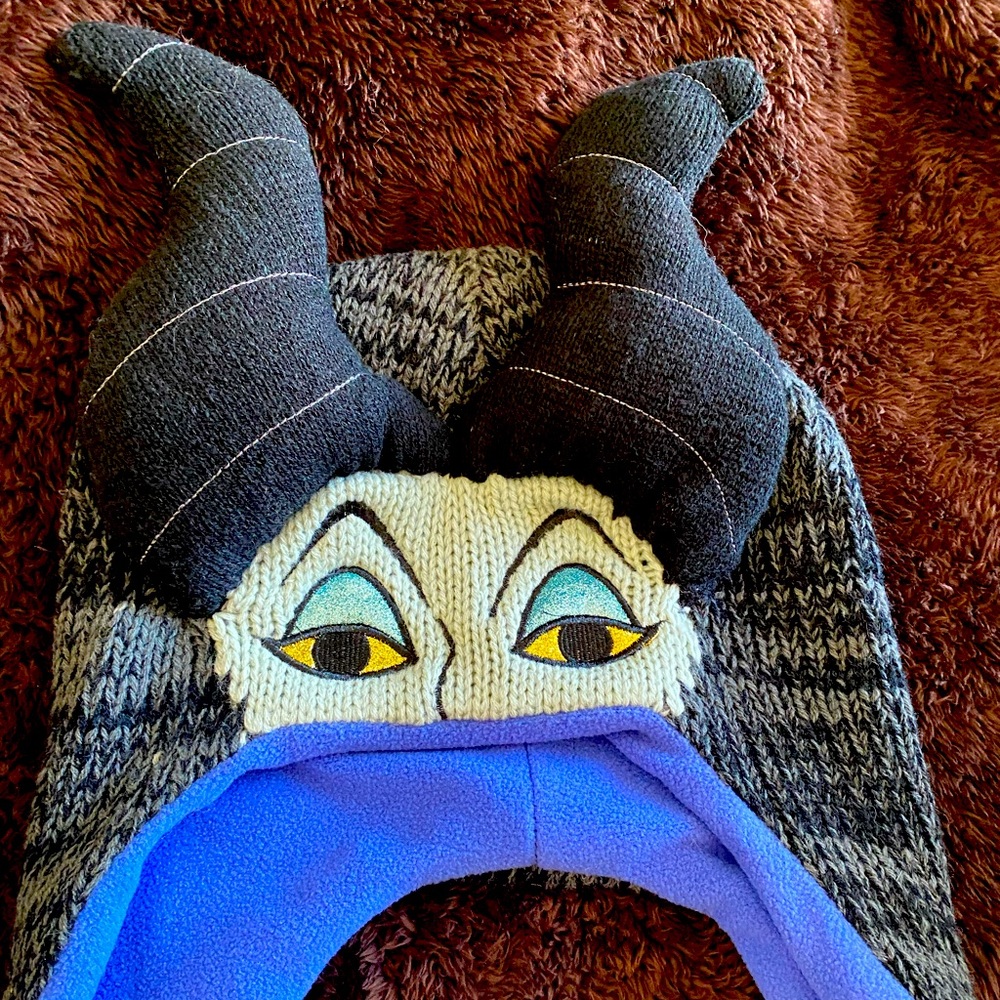 Maleficent sweater hat.